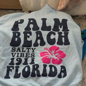 Palm Beach Graphic Sweatshirt